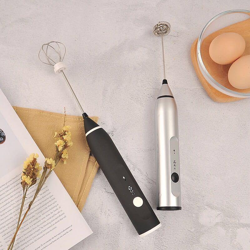 USB Điện Máy Đánh Trứng Tự Động Handhold Tạo Bọt Cà Phê Trứng Be Cappuccino Frother Di Động Bếp Kem Sữa Dụng Cụ