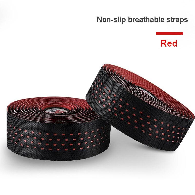 Bike Handlebar Tapes Anti-slip Wrap Soft Breathable Shockproof Road Tape End Bar Grips Cycling Accessories