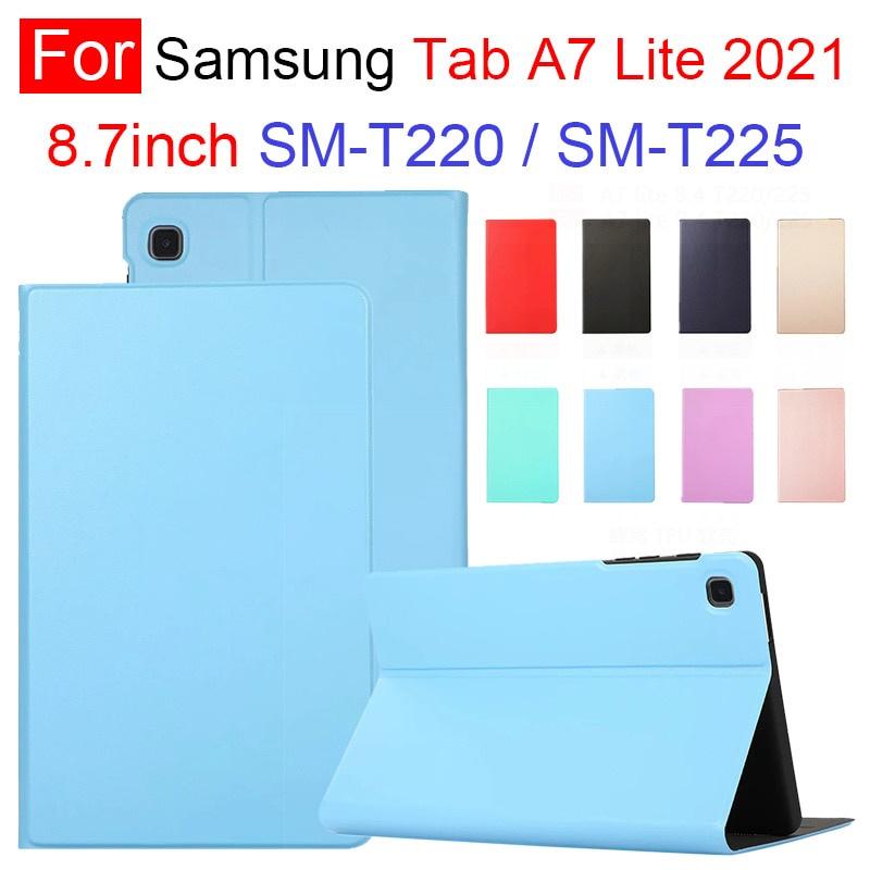 Ốp điện thoại Da Tpu Mềm Cho Samsung Tab A7 Lite 2021 T220 T225