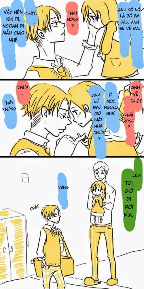 tấn công người khổng lồ - doujinshi lemi chapter 14 6