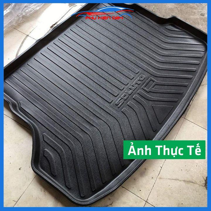 Thảm nhựa lót cốp Soluto 2018-2019-2020-2021-2022 nhựa dẻo dày dặn đàn hồi tốt