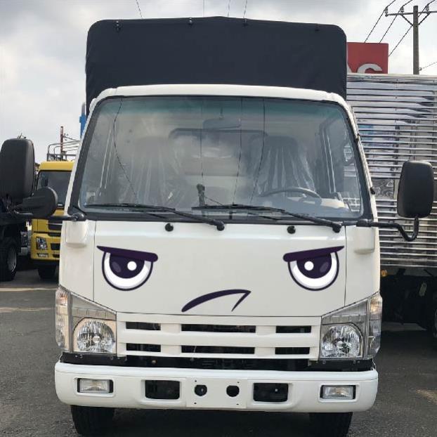 Tem dán đầu xe, tem mắt dán xe tải huyndai, suzuki SM-02
