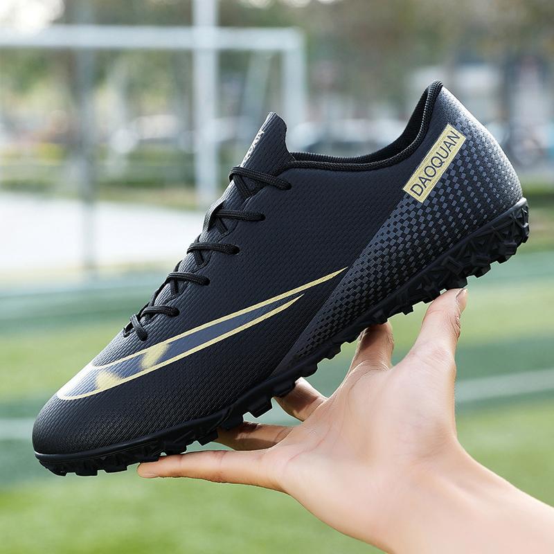 LSYAAAAA giày bóng đá cho người lớn trẻ em TF/FG bóng đá đào tạo khởi động thời trang nhẹ giày thể thao kích thước 32-47