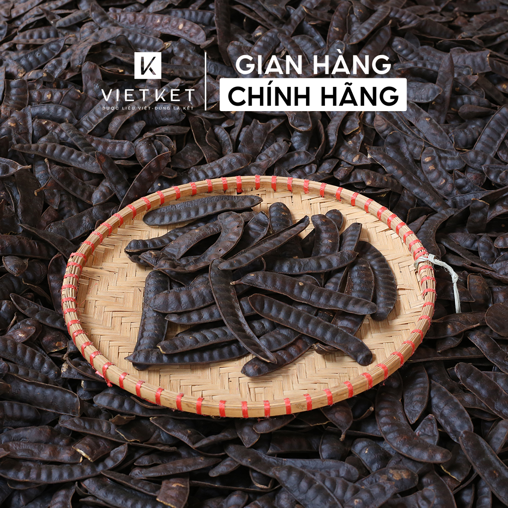 Bồ kết quả rang thơm VIETKET (VIỆT KẾT) 500gr - gội đầu, xông thơm ấm nhà