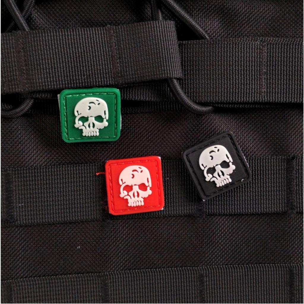 Patch_velcro PVC mini huy hiệu chiến thuật gắn quần áo_ba lô_túi xách