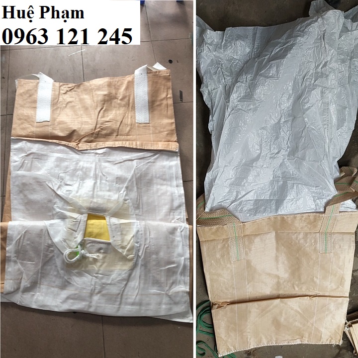 5 Bao tải jumbo cẩu hàng đáy liền