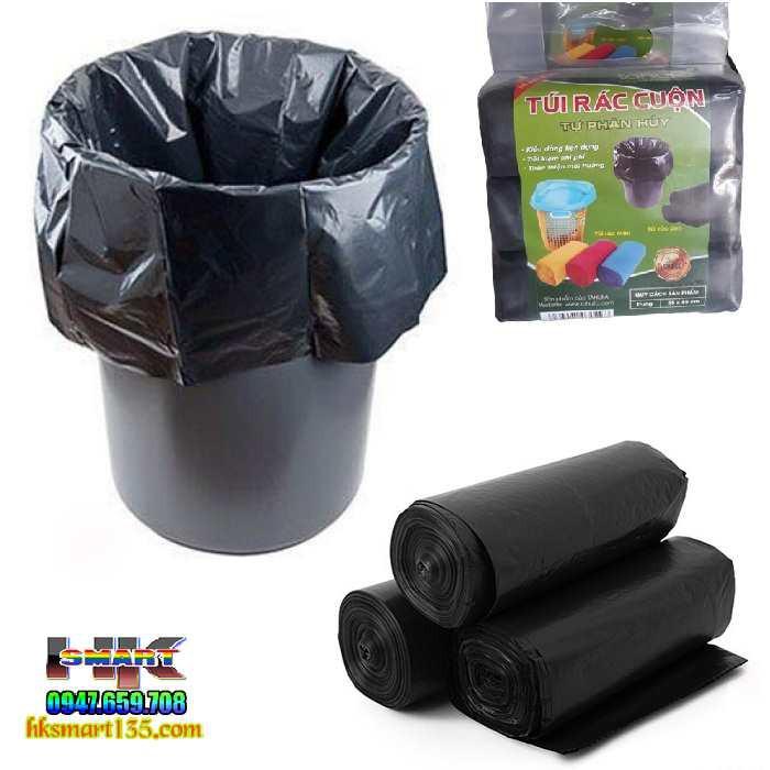 TÚI ĐỰNG RÁC TỰ PHÂN HUỶ HÀNG VIỆT NAM️️️Set 3 cuộn túi