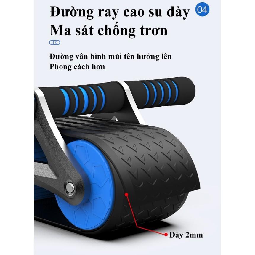 Dụng cụ tập cơ bụng hỗ trợ Phanh tự động đốt cháy calo Tank Wheel - AsiaMart