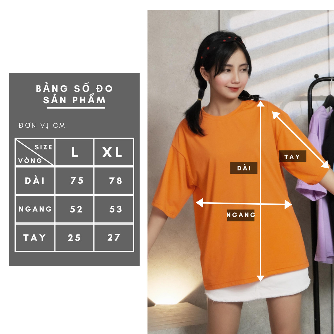 Áo Thun Tay Lỡ Form Rộng Unisex Chất Phông Cao Cấp Cho Cả Nam Nữ Trơn Màu Nóng Cho Mùa Hè GUF