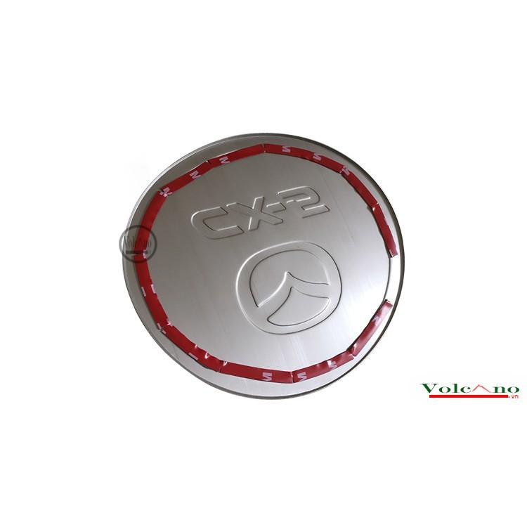 Ốp Nắp Bình Xăng Mazda CX5, ốp nắp bảo vệ chống xước bình xăng Mazda CX5