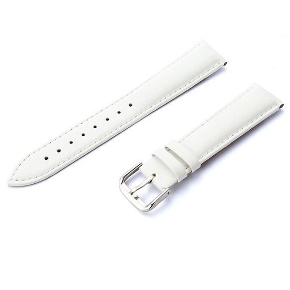 Dây da đồng hồ nam nữ DA BÒ THẬT MỊN 4 lớp, siêu mềm KHÓA CÀI thép không gỉ 316L