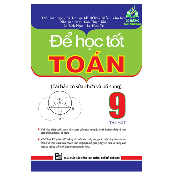 Sách - Để Học Tốt Toán 9/1