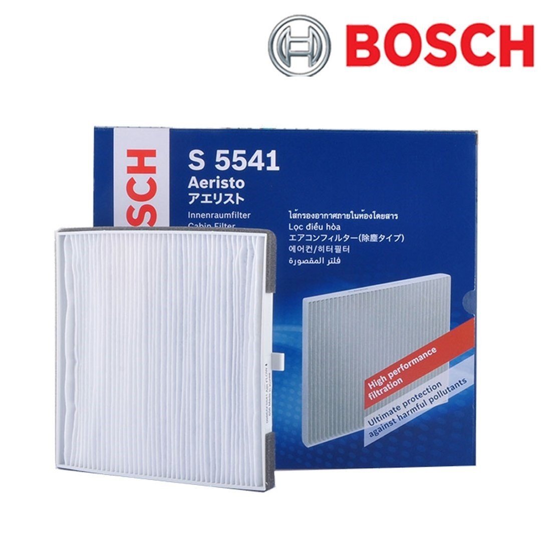 Lọc Gió Điều Hòa BOSCH Aeristo S5541 cho xe Hyundai i10 , Kia Morning - Hibu