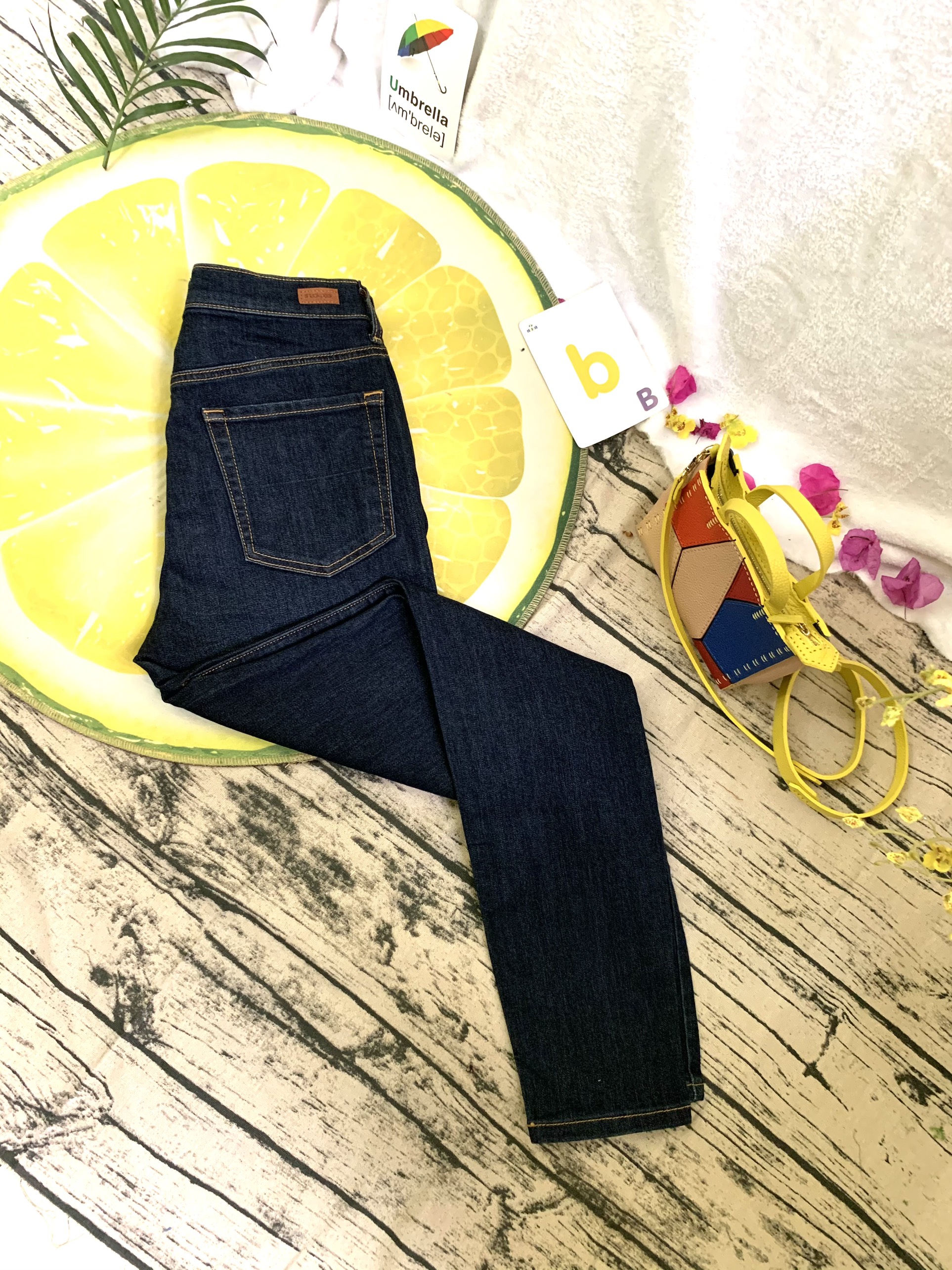 Quần jeans denim bigsize chần chỉ nổi