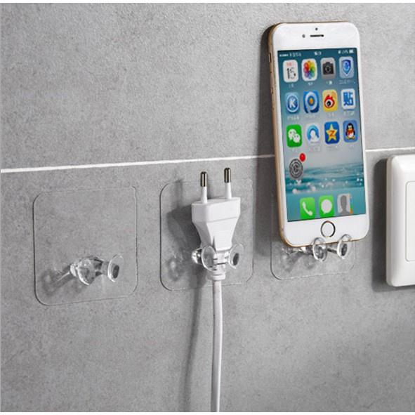 Sỉ 100 Móc Treo Phích Cắm Điện Treo Dây Điện H005
