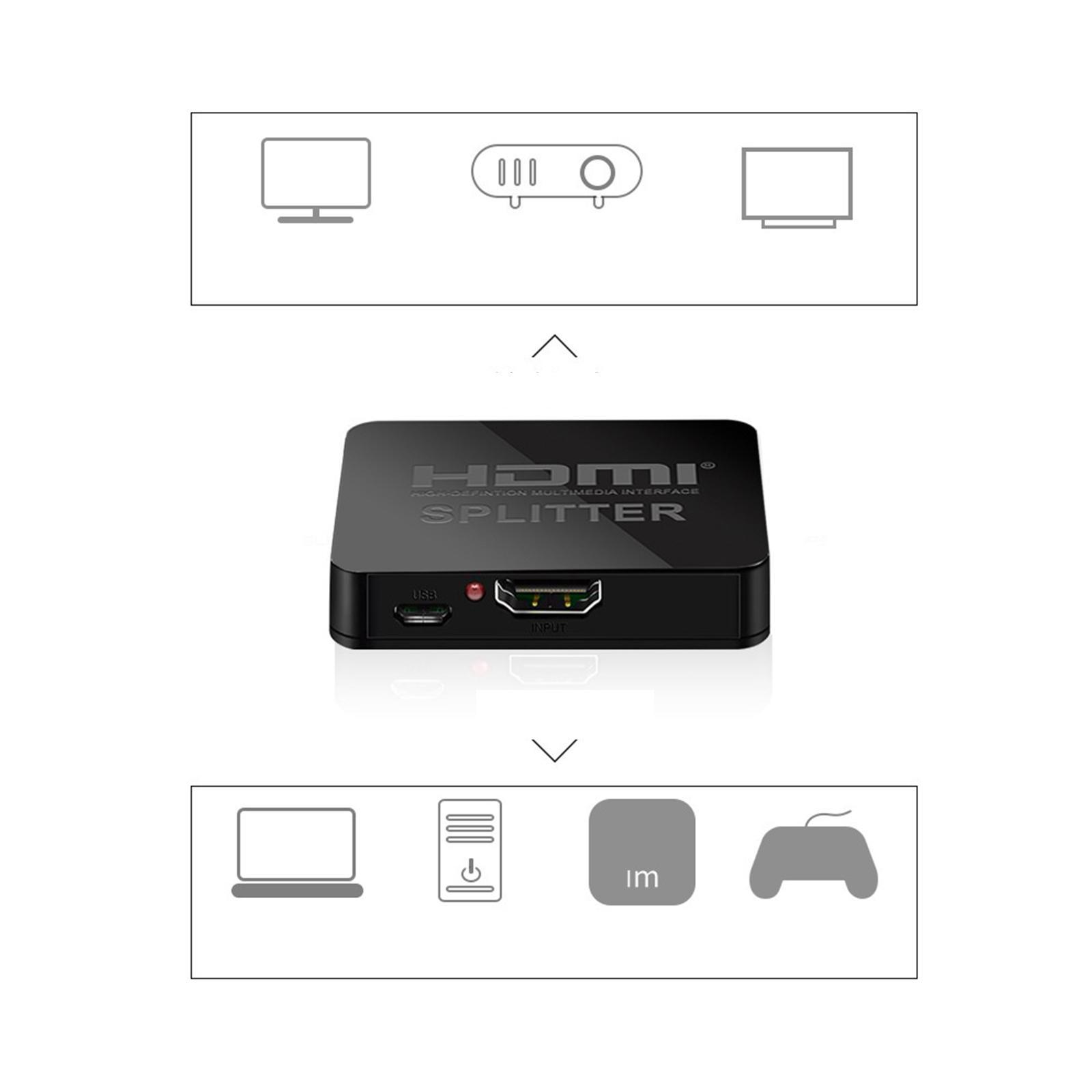 Splitter  1  4K 1080P for , Laptop Durable