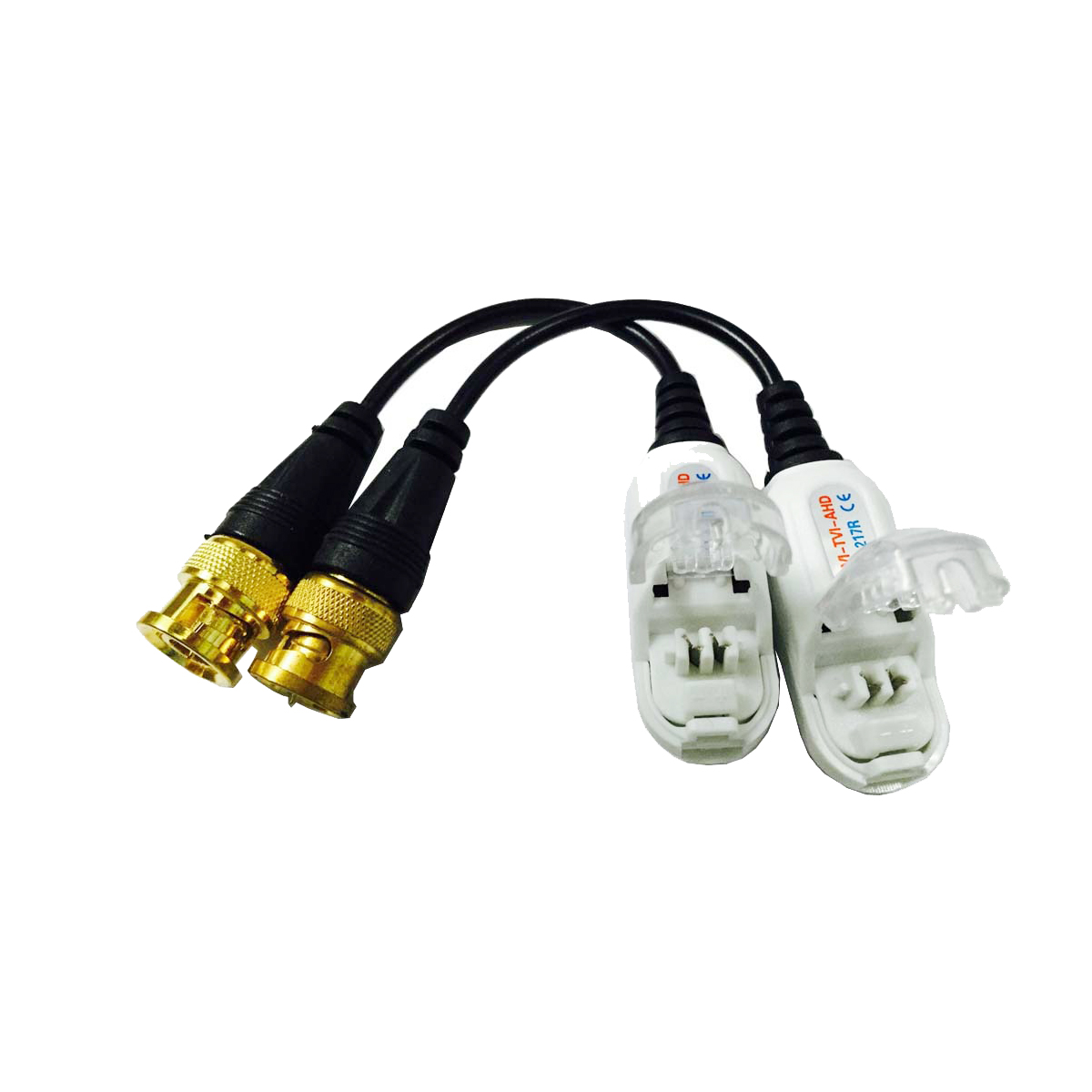 Video Balun BL202 (2 chiếc) dùng cho camera Analog/AHD/CVI/TVI chống set,chống nước