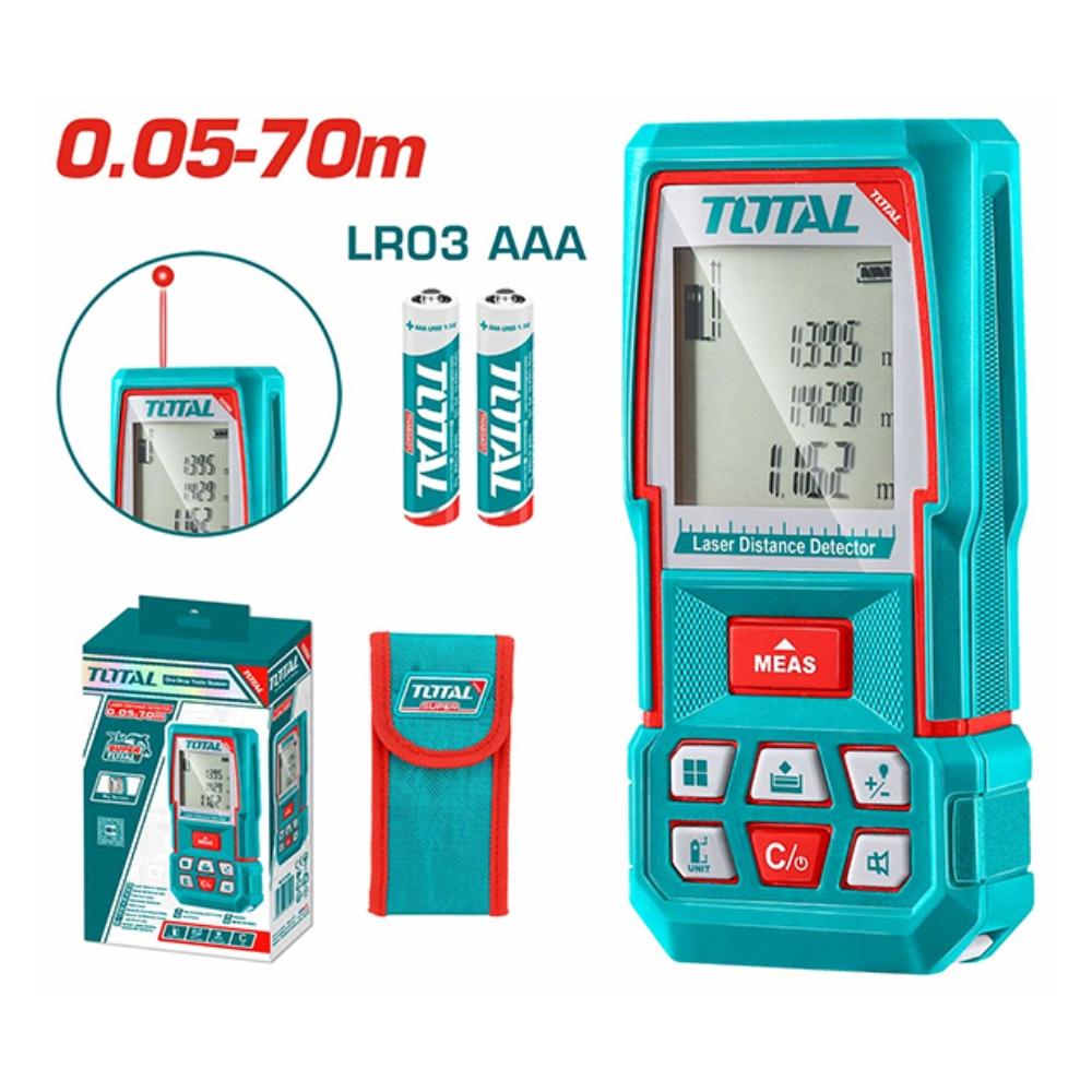MÁY ĐO KHOẢNG CÁCH TIA LASER 635NM TOTAL TMT57026 - HÀNG CHÍNH HÃNG