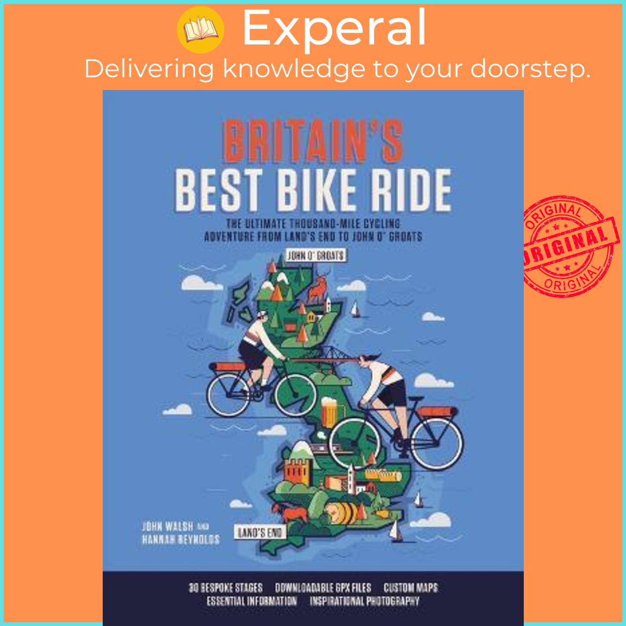 Sách - Britain's Best Bike Ride : The ultimate thousand-mile cycli by Hannah Reynolds,John Walsh