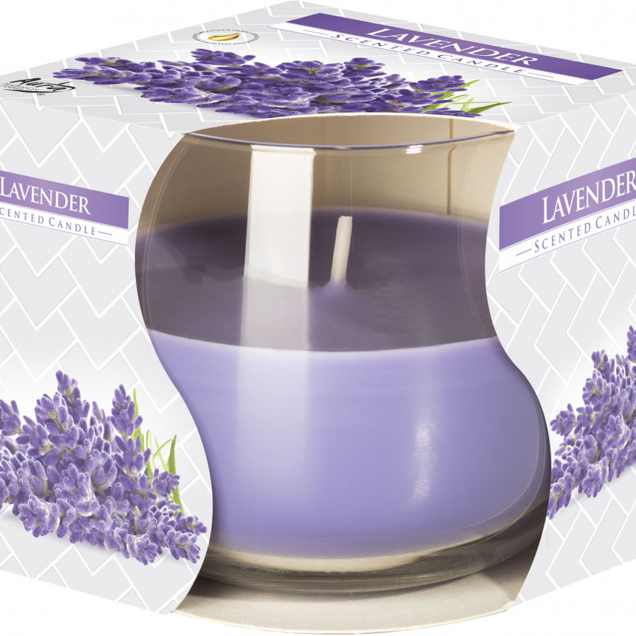 Ly nến thơm Bispol BIS1795 Lavender 100g (Hoa oải hương)