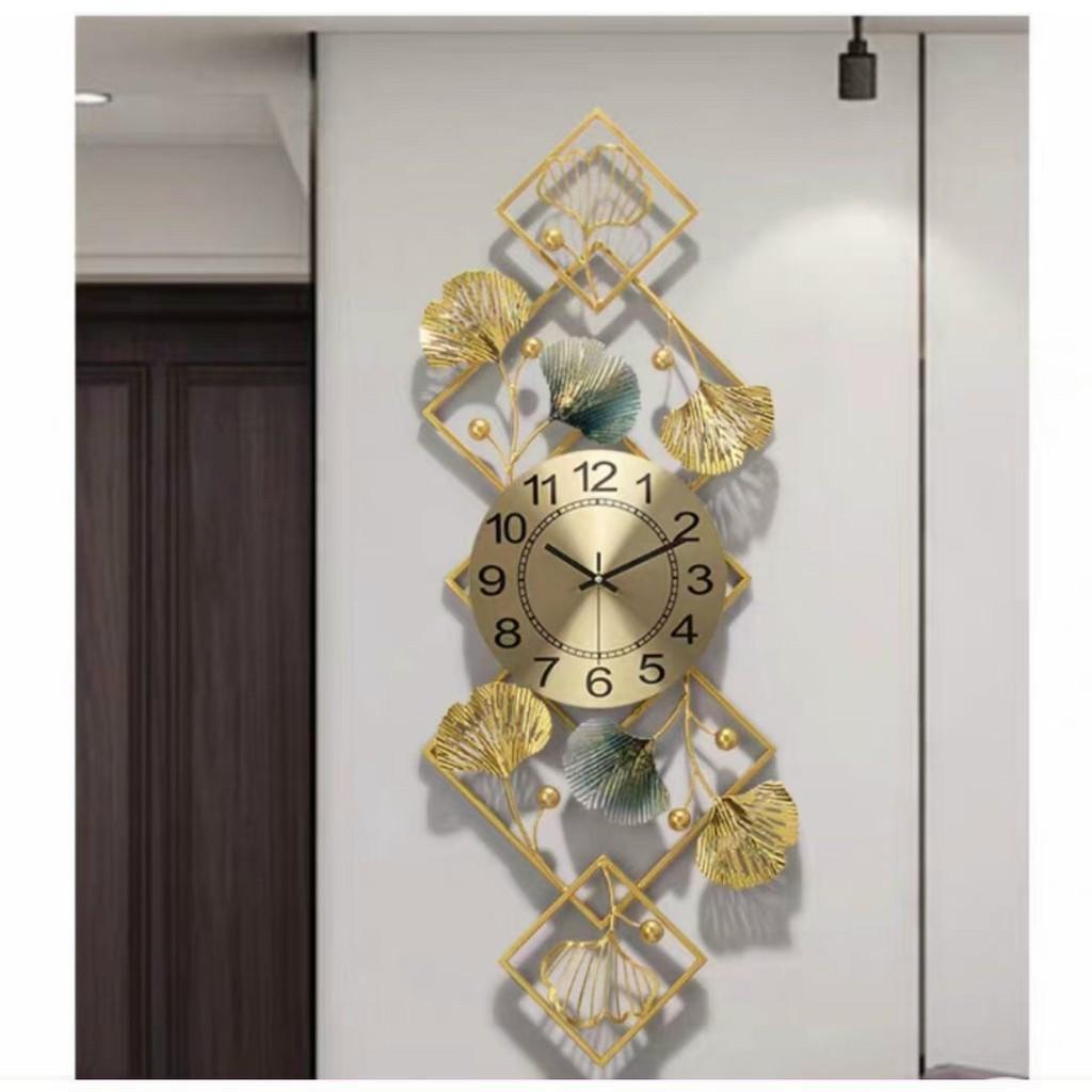 Tranh Đồng Hồ Trang Trí Nhà Cửa Nghệ Thuật Decor Cao Cấp -Hàng Nhập Khẩu 38*95cm