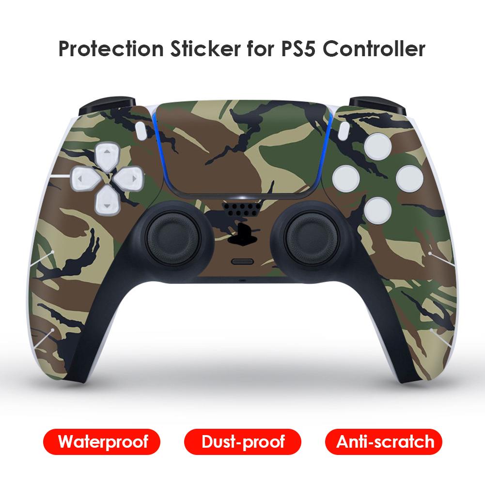 The Last of US PS5 Standard Disc Edition Sticker Decal Cover cho bảng điều khiển PlayStation 5 và 2 Bộ điều khiển PS5 Skin Sticker Màu sắc: PS5B0004
