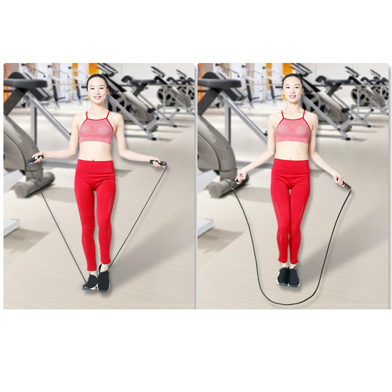 Skipping Rope Electronic Digital Rope Jumping for Sports Workout Women Men