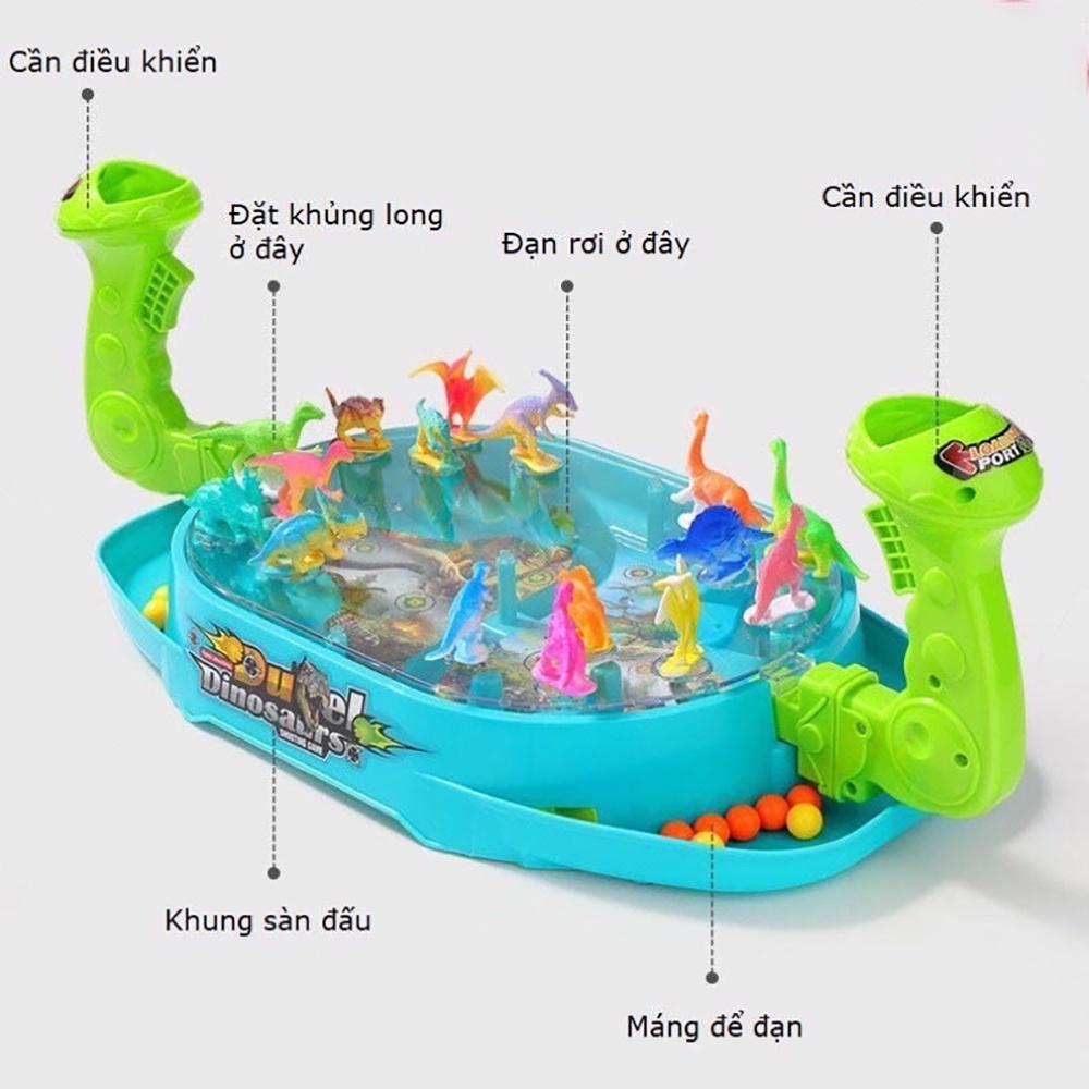 Khủng long đại chiến. Đồ chơi trẻ em khủng long đại chiến trò chơi giải trí, tương tác và tư duy chiến thuật cho bé
