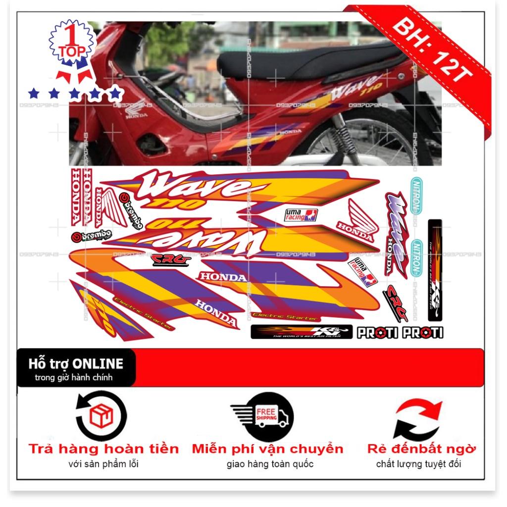 Tem rời wave nhỏ đời đầu mẫu zin đỏ