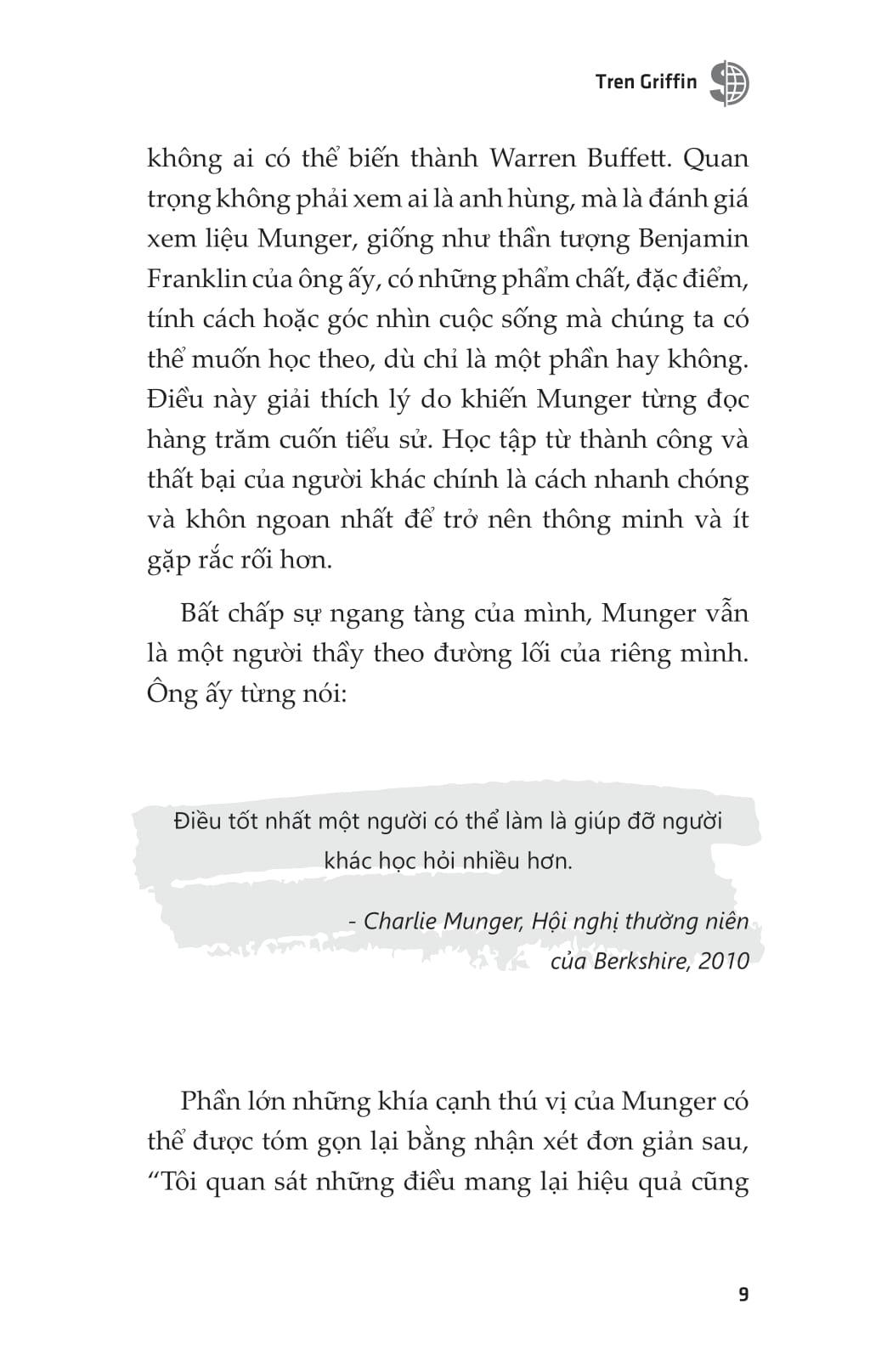 Charlie Munger - Phương Pháp Đầu Tư Giá Trị