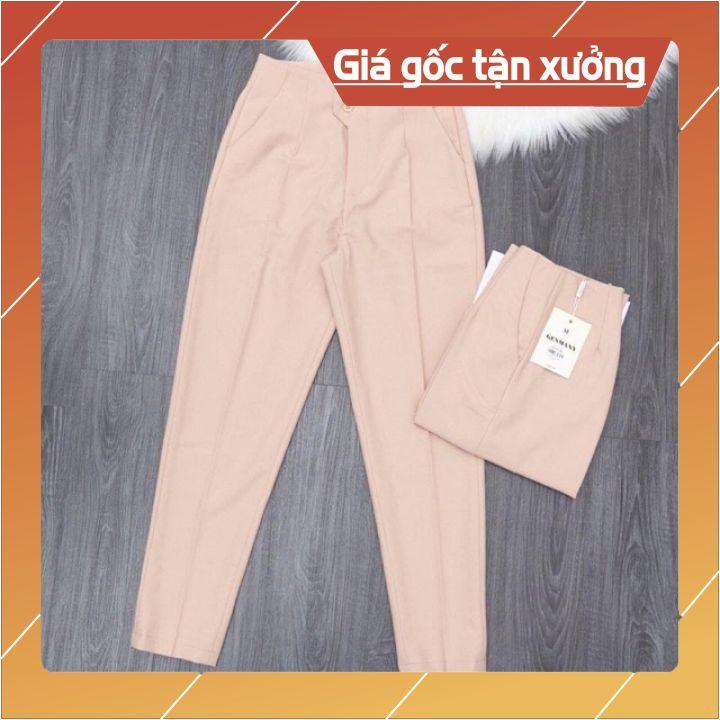 Quần baggy T 2 cúc công sở siêu xinh