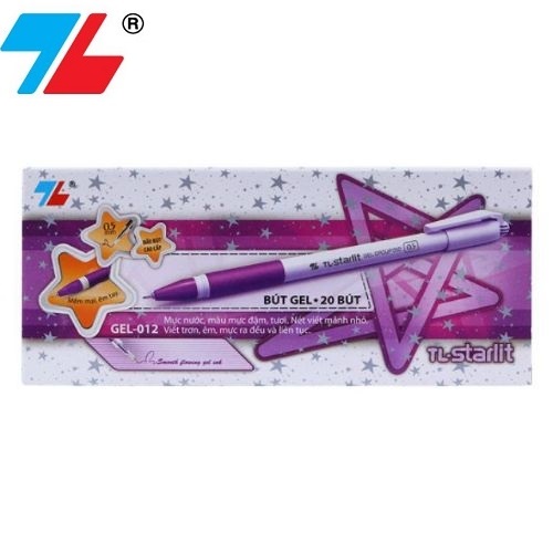 Hộp 20 cây bút gel 0.5mm Thiên Long; GEL-012