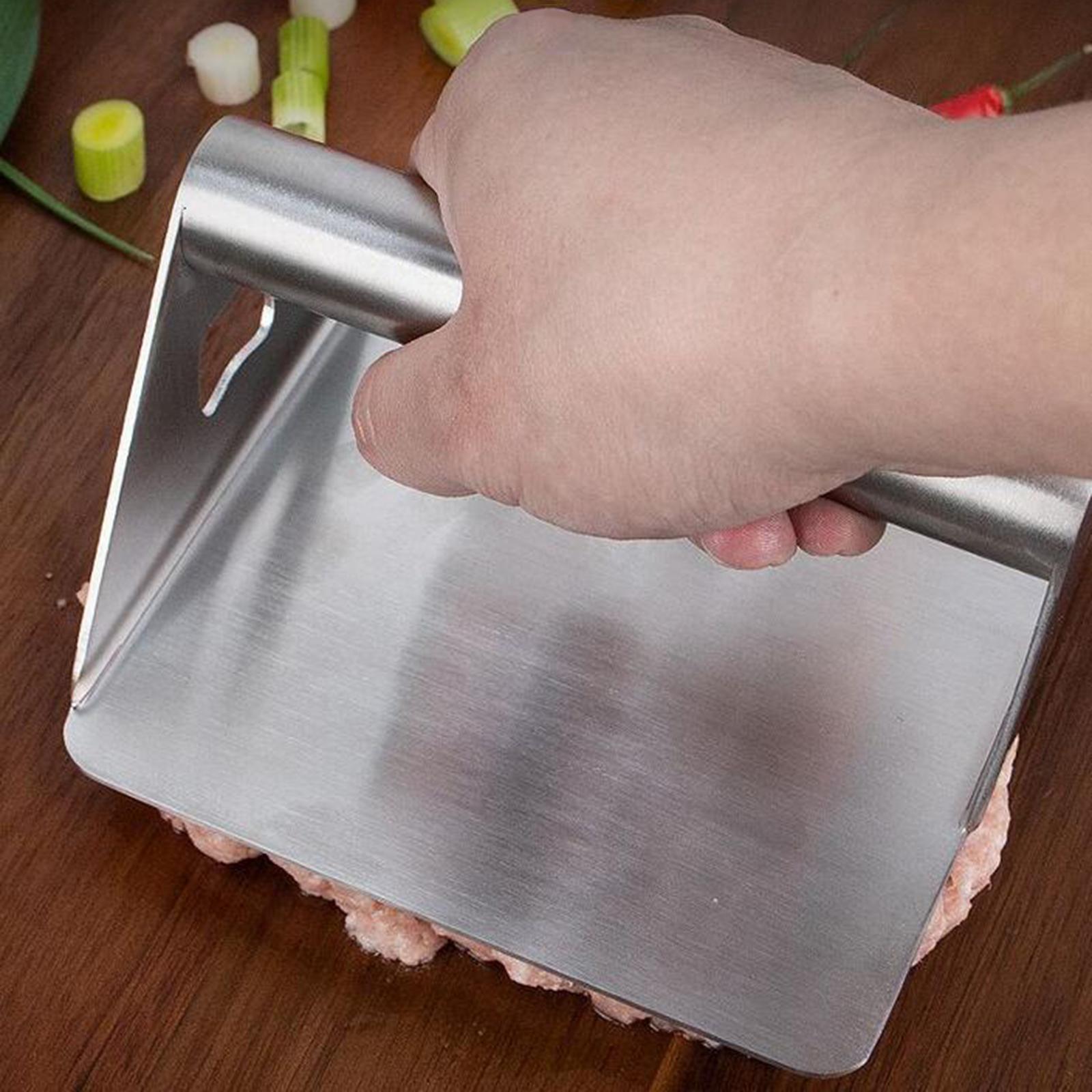 Professional Stainless Steel Burger Press Grill Press Grill Cooking Meat ols