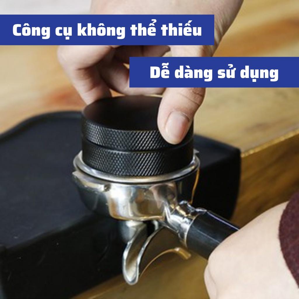 OCD gạt cà phê Mặt Chia 3 tamper Nén cà phê Espresso Cao Cấp Inox 304 phù hợp tay nén cafe pha máy đường kính 51-53-58mm