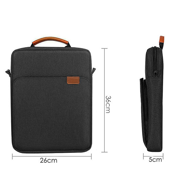 Túi xách đựng laptop vải canvas - size 13.3inch - T0346