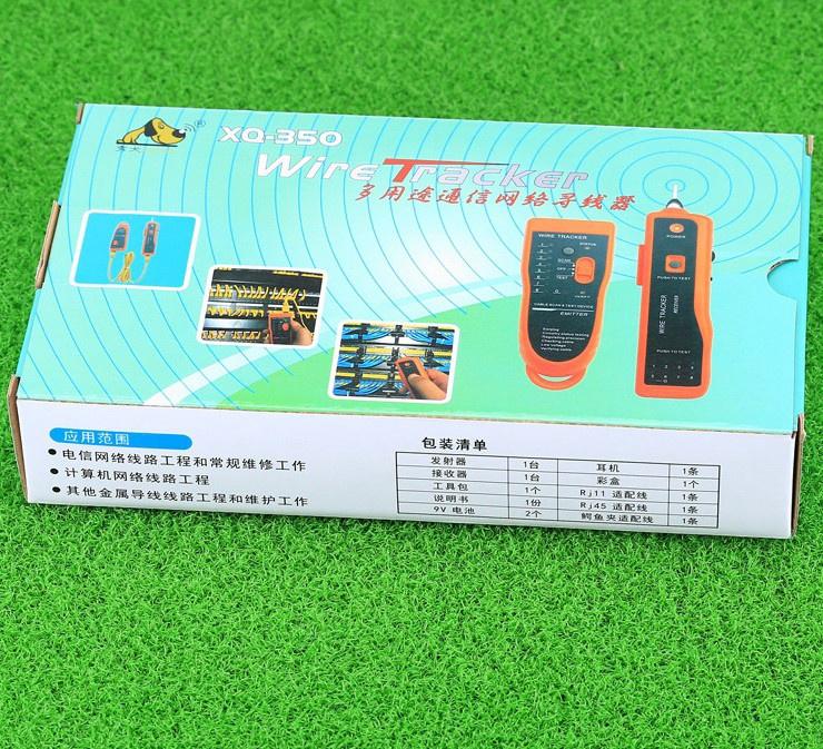 Máy test mạng dò dây mạng RJ11 - RJ45 âm tường giá rẻ