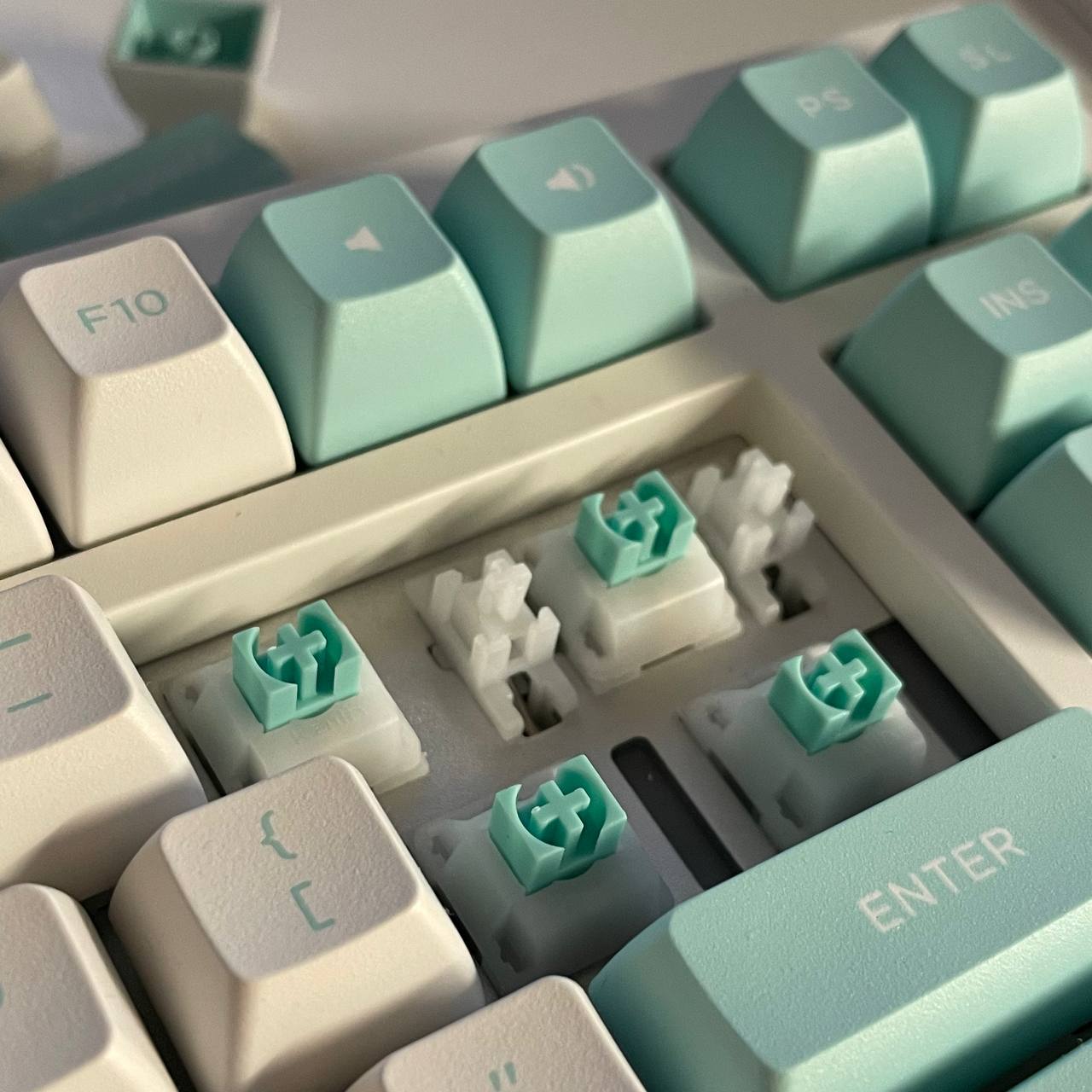 Bàn phím cơ FL-Esports FL750 SAM Polar Night/Mashmallow - Hàng chính hãng