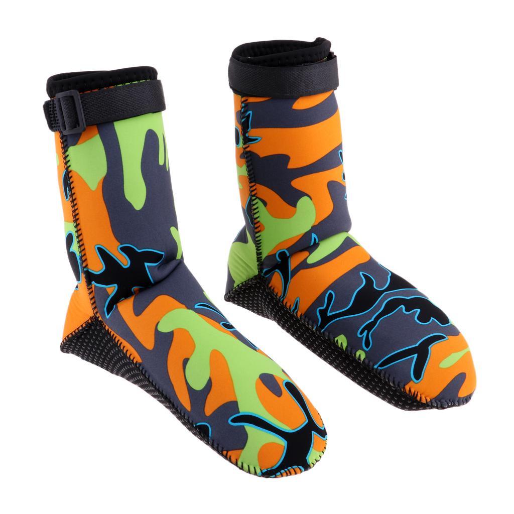 Thermal Neoprene Fin Socks Diving Water Beach Shoes Footwear Boots Booties for