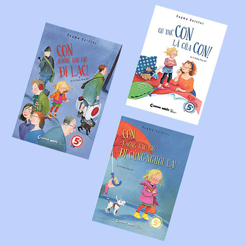 Combo 3 Cuốn Con Có Thể Tự Bảo Vệ Mình:  Cơ Thể Con Là Của Con +  Con Không Bao Giờ Đi Lạc +  Con Không Bao Giờ Đi Cùng Người Lạ