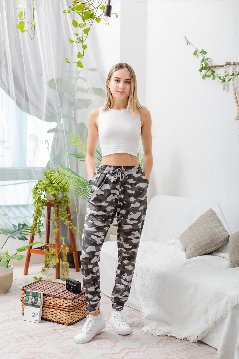 [Chính Hãng] Quần legging nữ tập Yoga Quân Đội CHOUXIN ,họa tiết Quân Đội , 3 màu cá tính