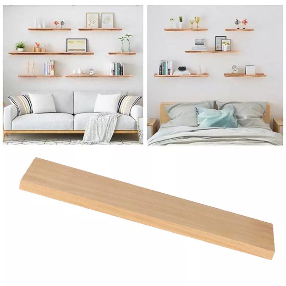 Set 3 Thanh Gỗ Treo Tường Trang Trí - Kệ Gỗ Thông Nhập Khẩu Loại 1 Bền Đẹp