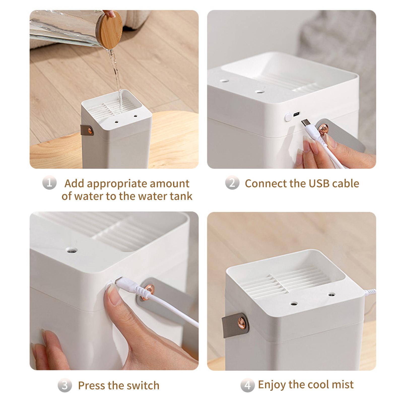 Máy lọc không khí T16 cổng USB chế độ độ ẩm Dual Spray yên tĩnh
