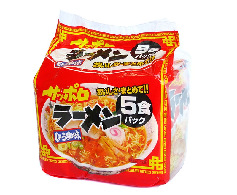 Mì Ramen ăn liền vị nước tương 410g (82g x 5 gói)