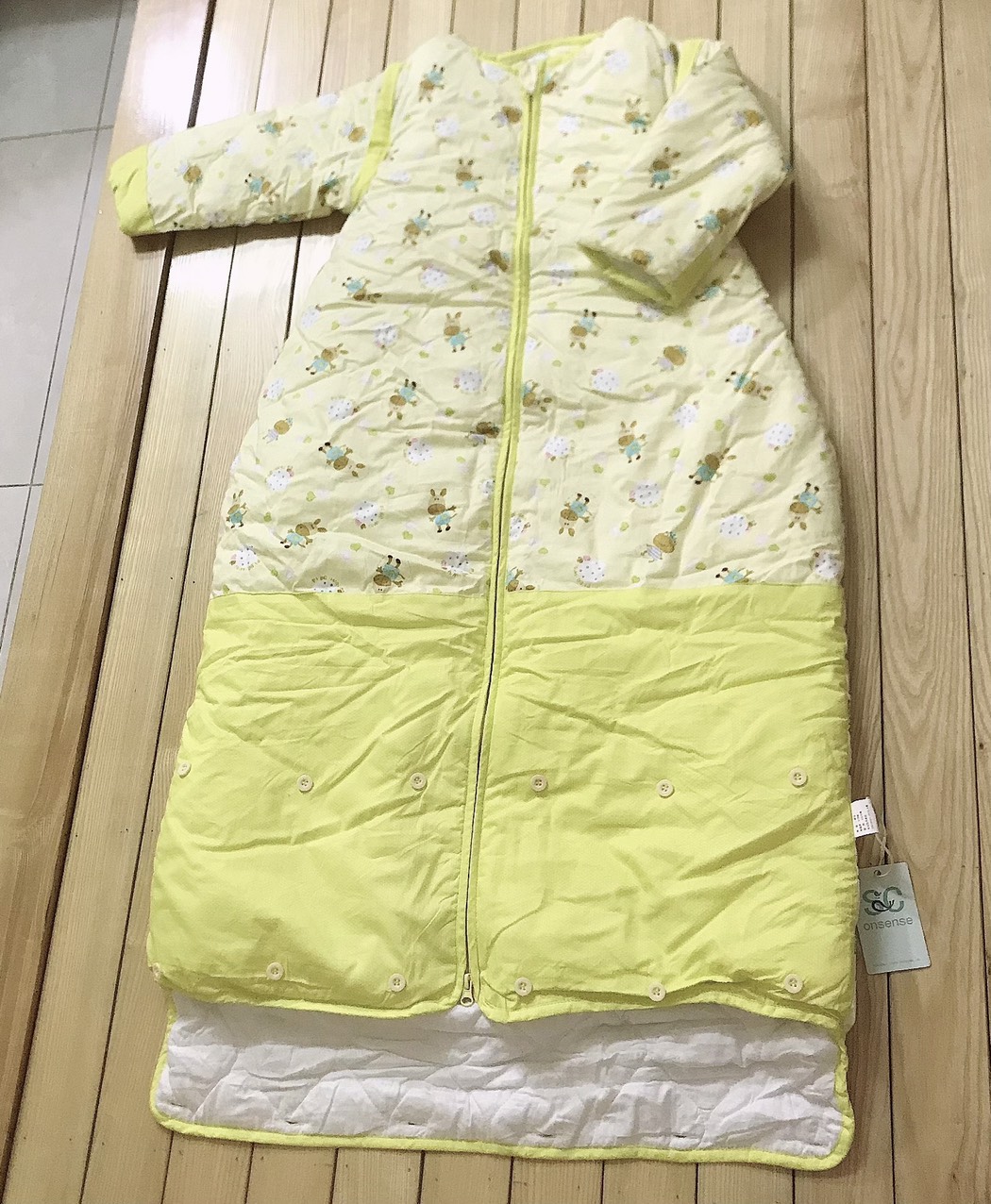 Túi ngủ size đại tháo được ruột bông