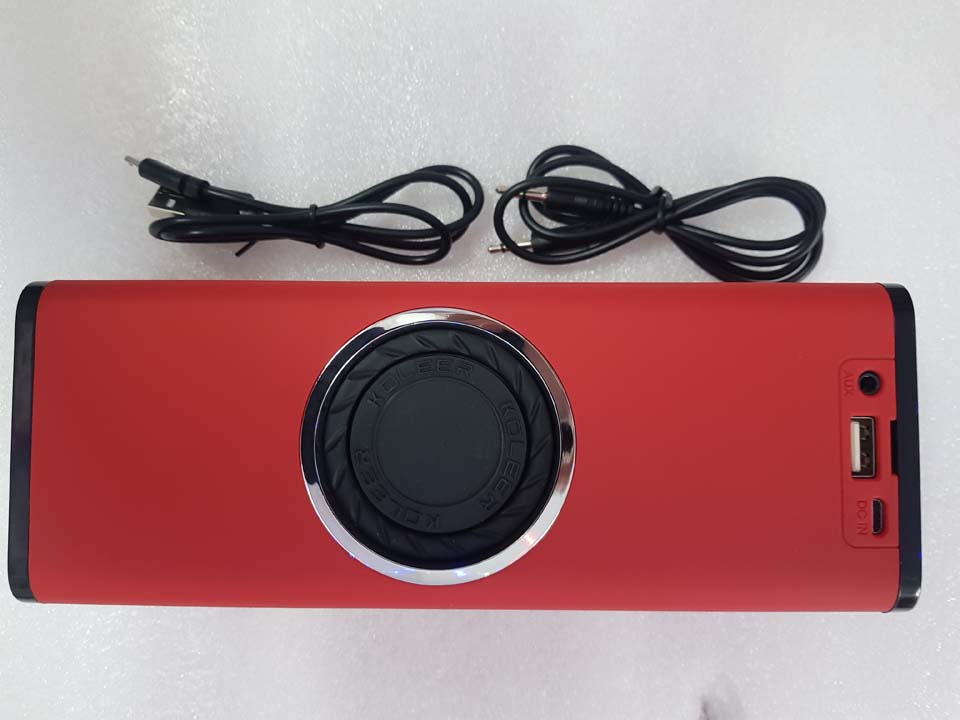 Loa bluetooth KOLEER bass căng đét - Đẳng cấp vượt trội - Âm thanh hay, trầm, ấm, kiểu dáng đẹp - Hàng chính hãng