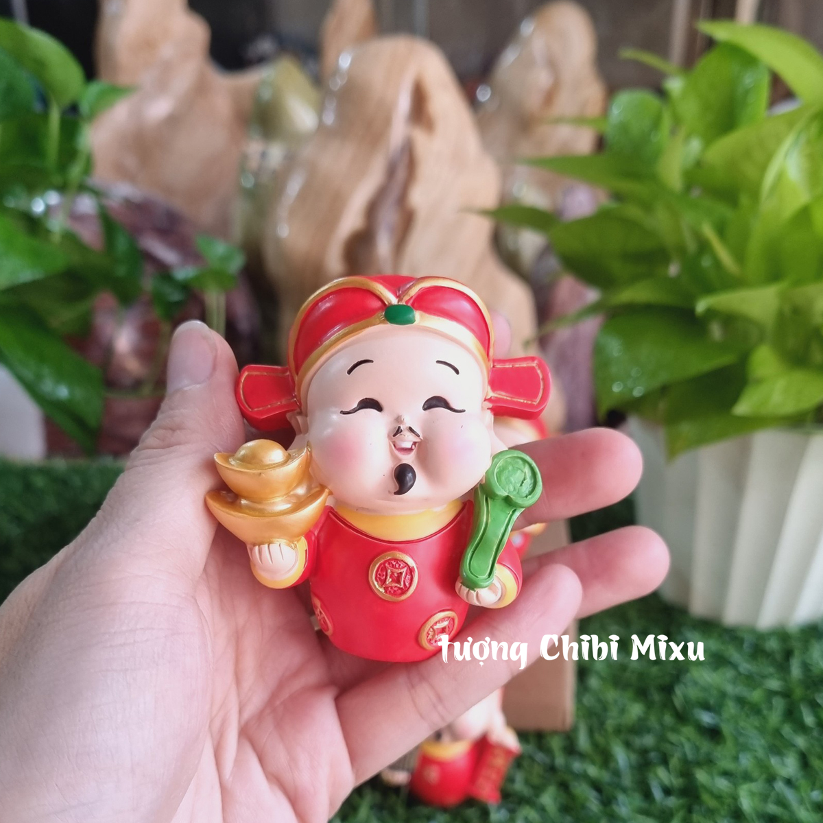 Bộ 05 tượng Ngũ Tài 7cm cao cấp