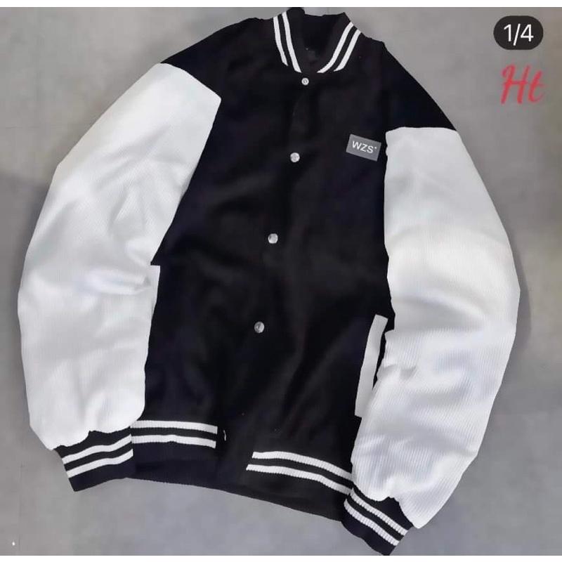 Áo bomber phối tay WZS H2A