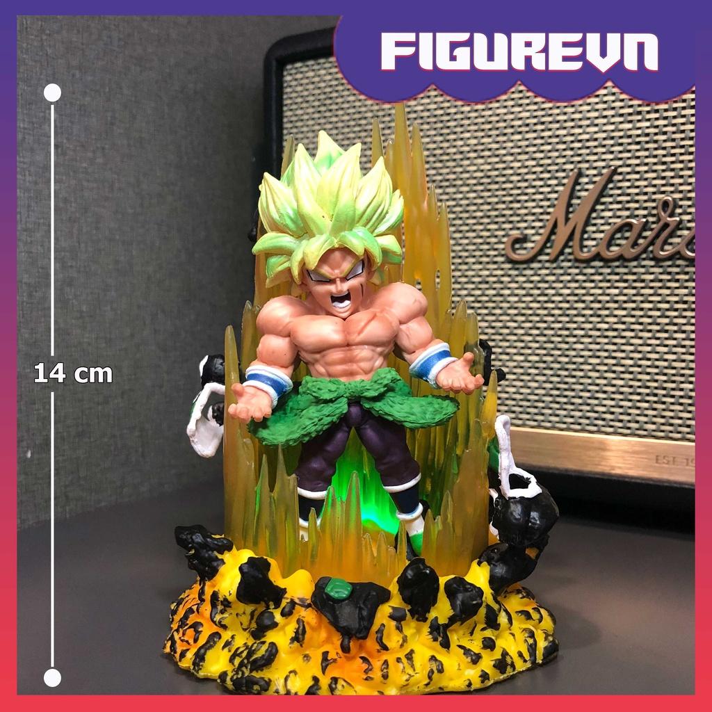 Figure / Mô hình Broly Super Saiyan có LED 14cm - Dragon Ball