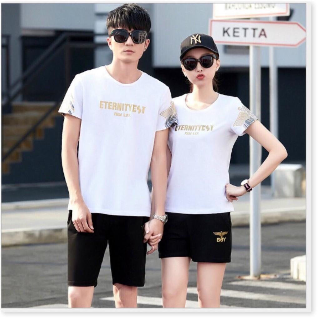 SET BỘ THỂ THAO NAM NỮ,CHẤT THUN MỀM