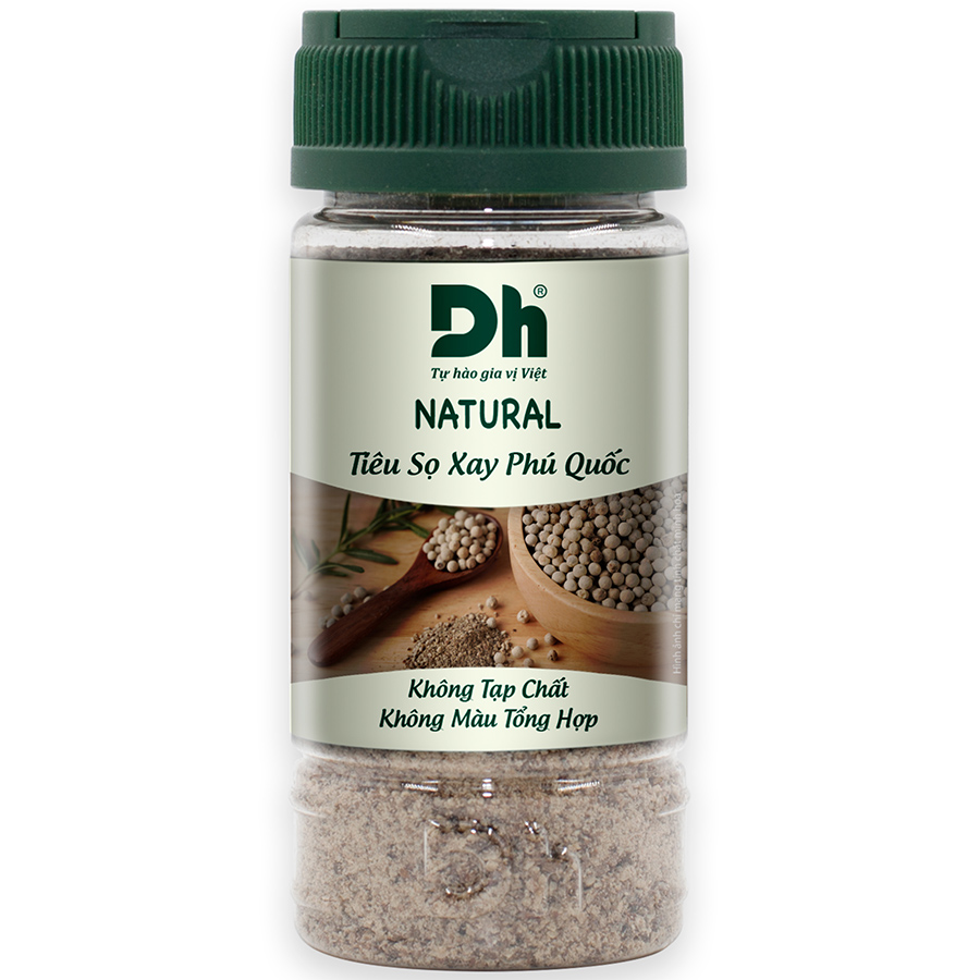 Natural Tiêu sọ xay Phú Quốc 45gr Dh Foods